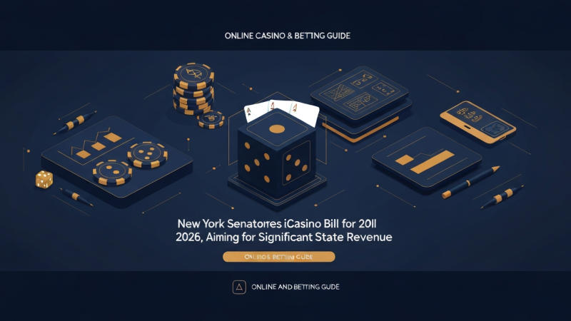 New York Senator Refiles iCasino Bill for 2026, Aiming for Significant State Revenue