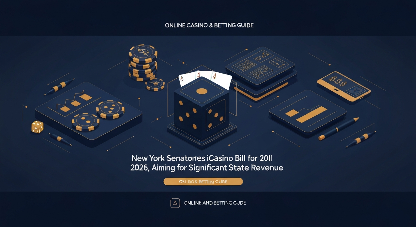 New York Senator Refiles iCasino Bill for 2026, Aiming for Significant State Revenue